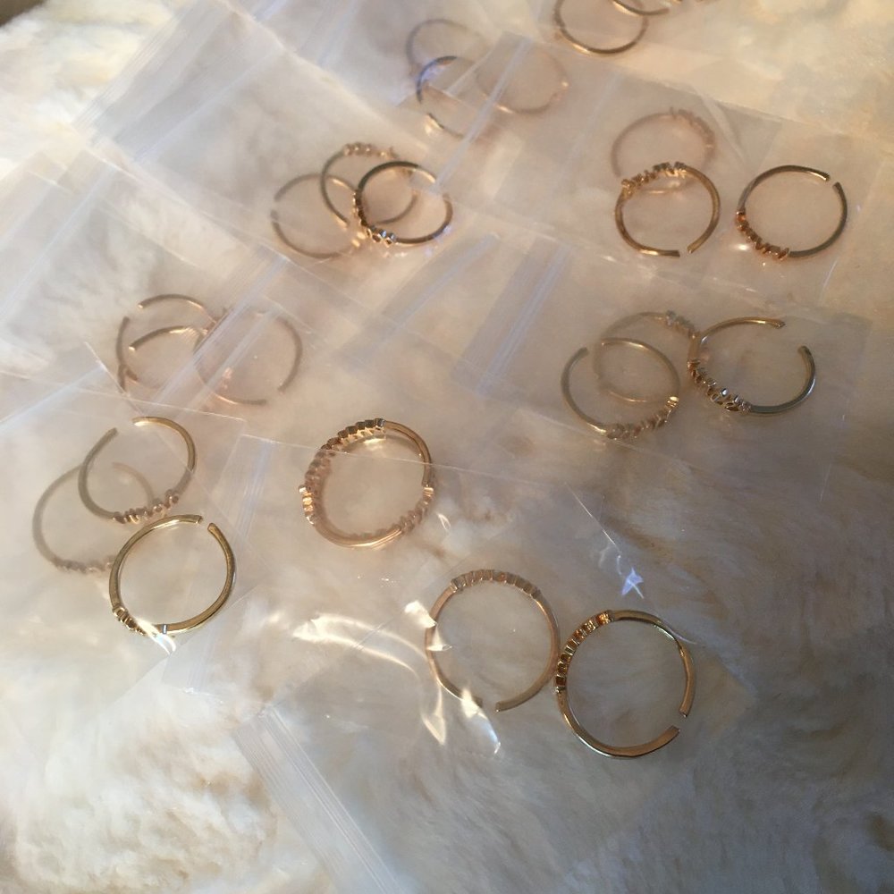 2/$25 Astrological Sign Rings - Picture 6 of 6